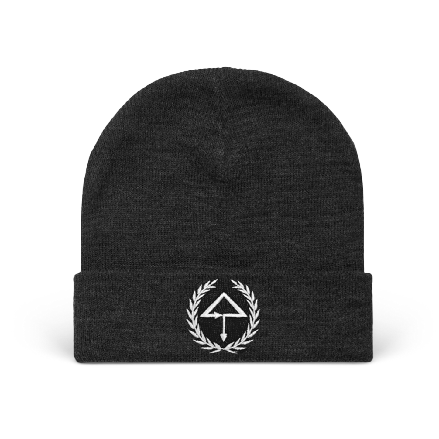 COZY COLLECTION - Athletic Heather Logo Beanie