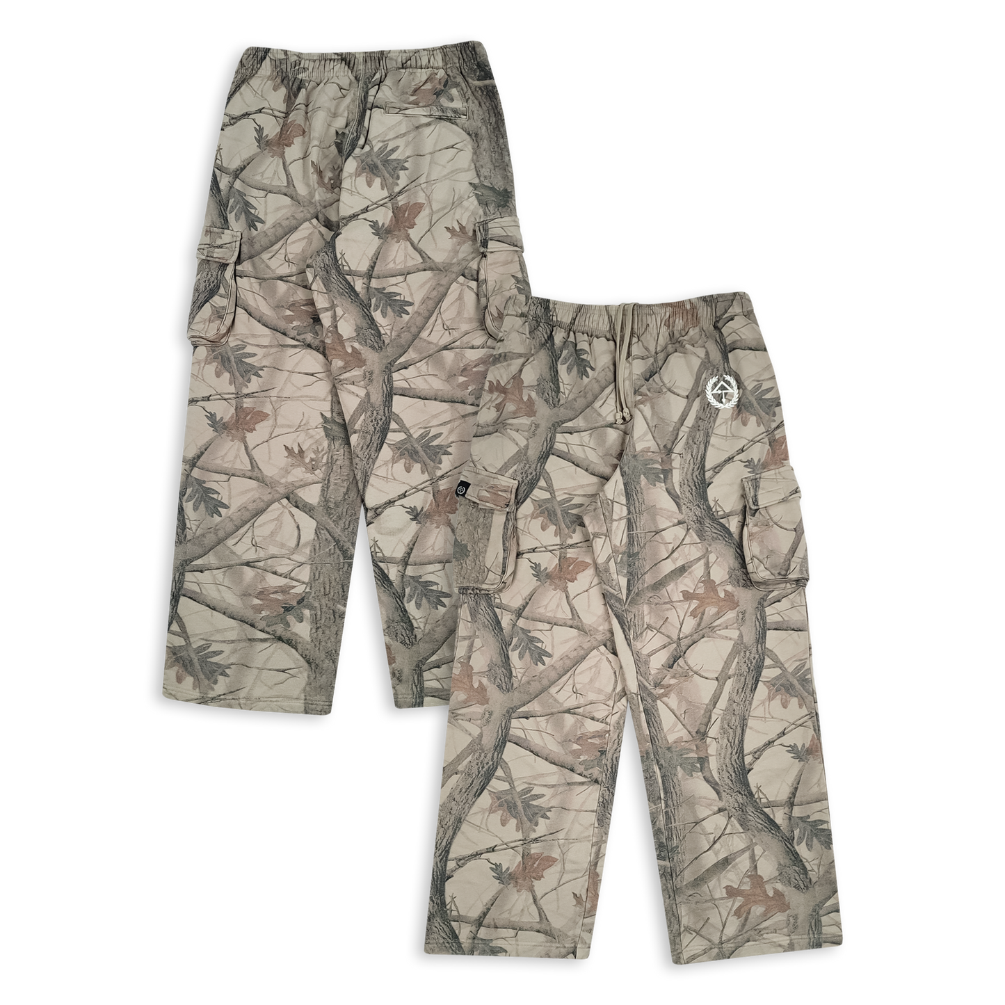 Camo Cargo Sweat Pants