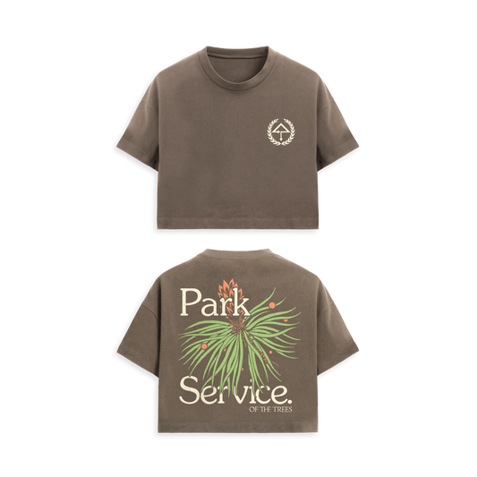 Park Service Crop Tee (limited quantity pre order)