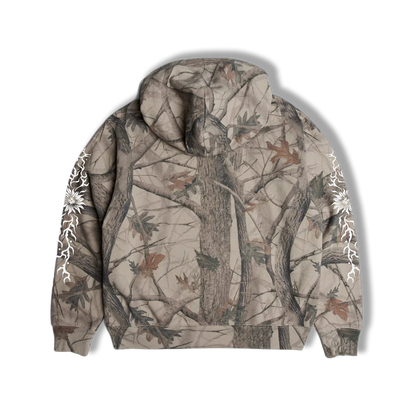 Camo Zip Up Hoodie (limited quantity pre-order)