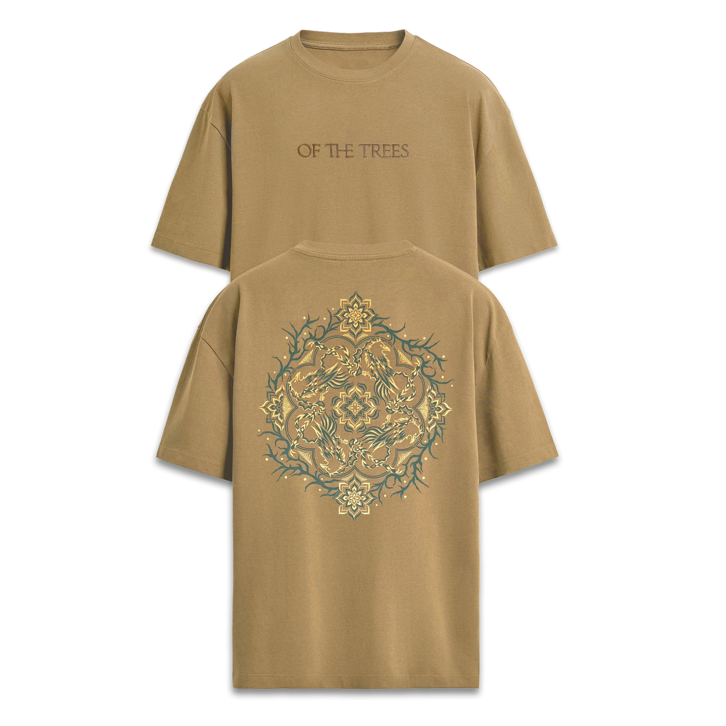 Khaki Mandala Tee (limited time pre-order)