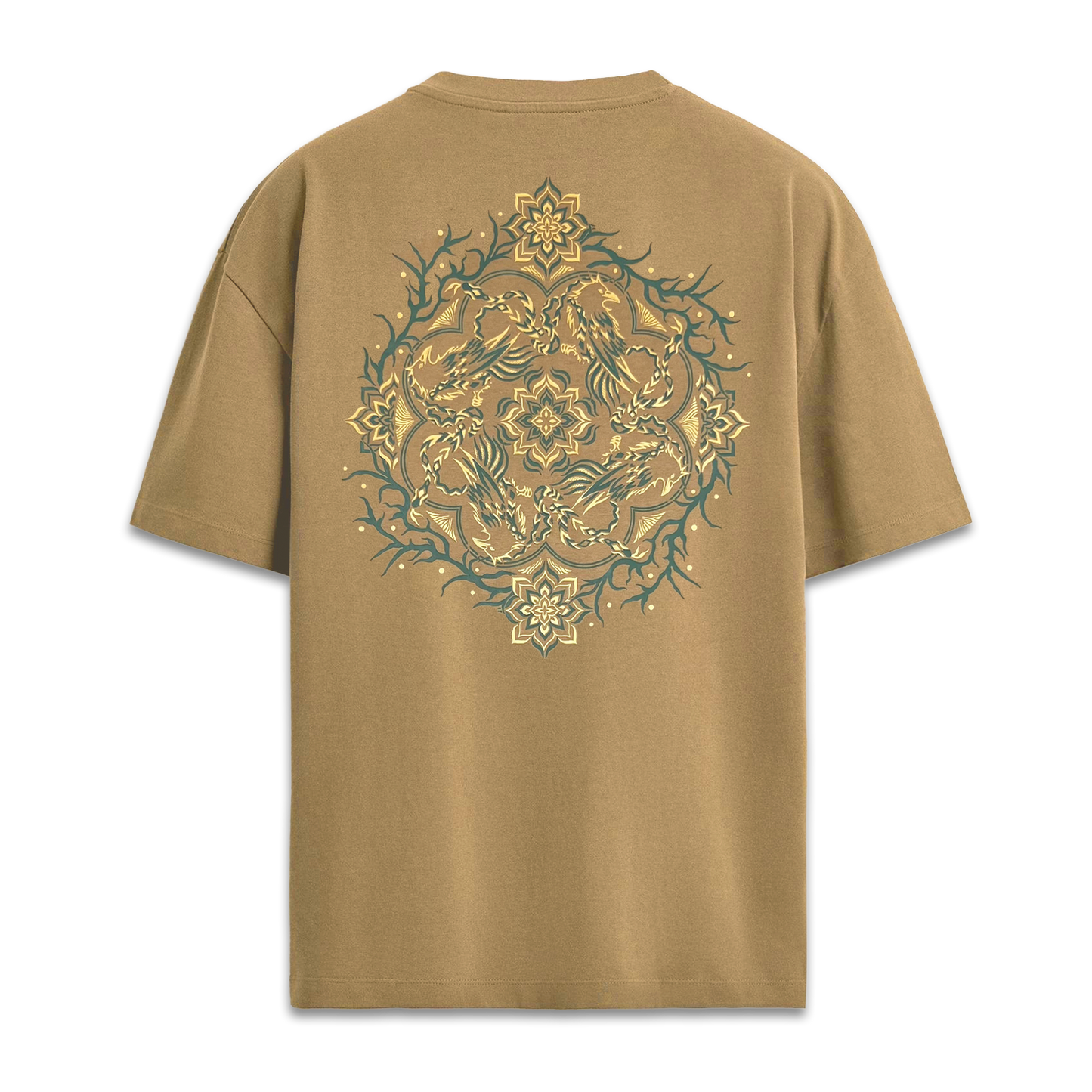 Khaki Mandala Tee (limited time pre-order)