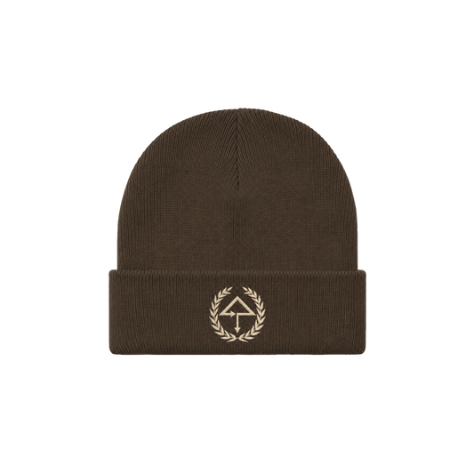 Walnut Embroidered Logo Beanie (limited time pre order)